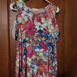 Hawaiian Short Sleeve Top